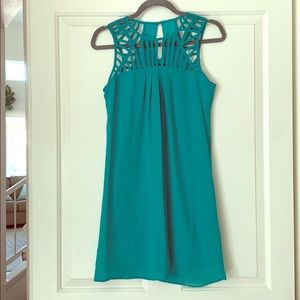 Teal Dress